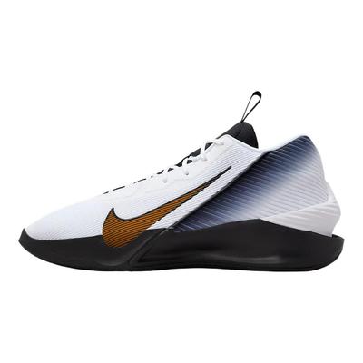 GT. Pánské basketbalové boty Jump Academy Mid Top Bílé Černé Metalické Zlaté Basketbalové boty IH0635-170