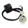 2x Motorcycle Switches Horn Button Turn Signal Electric Fog Lamp Light Start Handlebar Controller Switch for 300cc 600cc