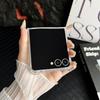 For Samsung Galaxy Z Flip7 5G Case Clear Acrylic Back Phone Cover Magnetic Case