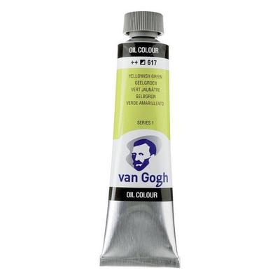 Oil Paint - Yellowish Green - 617 - Safflower Oil - Van Gogh - 40ml