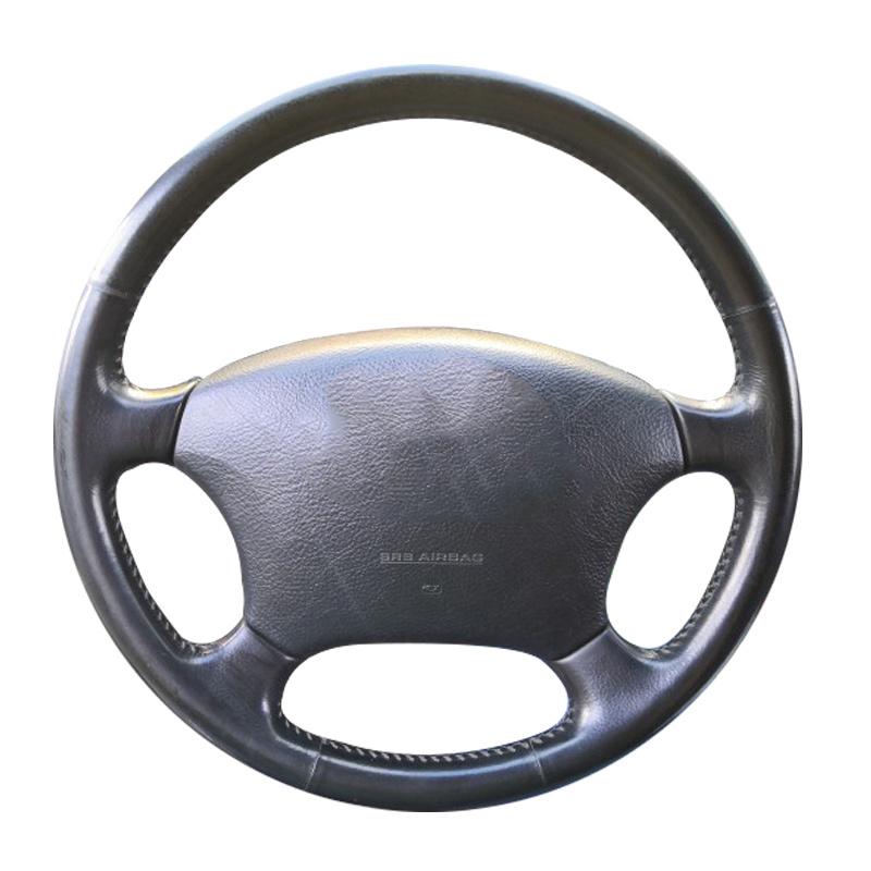 DIY Original Car Custom Steering Wheel Cover For  Toyota Land Cruiser Prado 120 Leather Braid For Steering