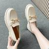 Summer New Home Platform Slippers Women's Non-slip Retro Small Gold Buckle Versatile Bag Head Shoes