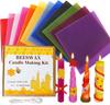 Beeswax Candle Making Kit 12Pcs 8"  Beeswax Sheets For Candle Making Diy Candles Making Supplies For Kids And Adults Beginners