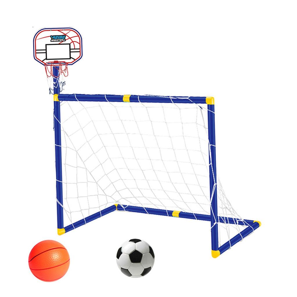 for Kids: Basketball Hoop And Soccer Goal Combo
