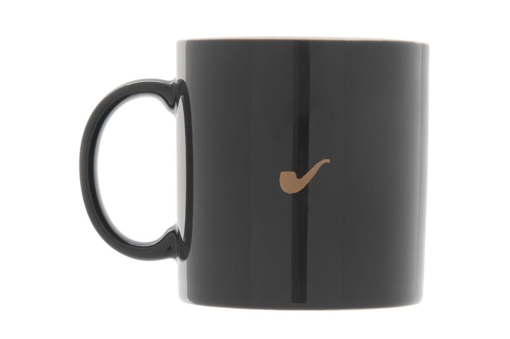 HAYAKAWA FACTORY Arthur Conan Doyle Sherlock Holmes Made In Japan Mug, 360ml, (Gray/Matte Gold)