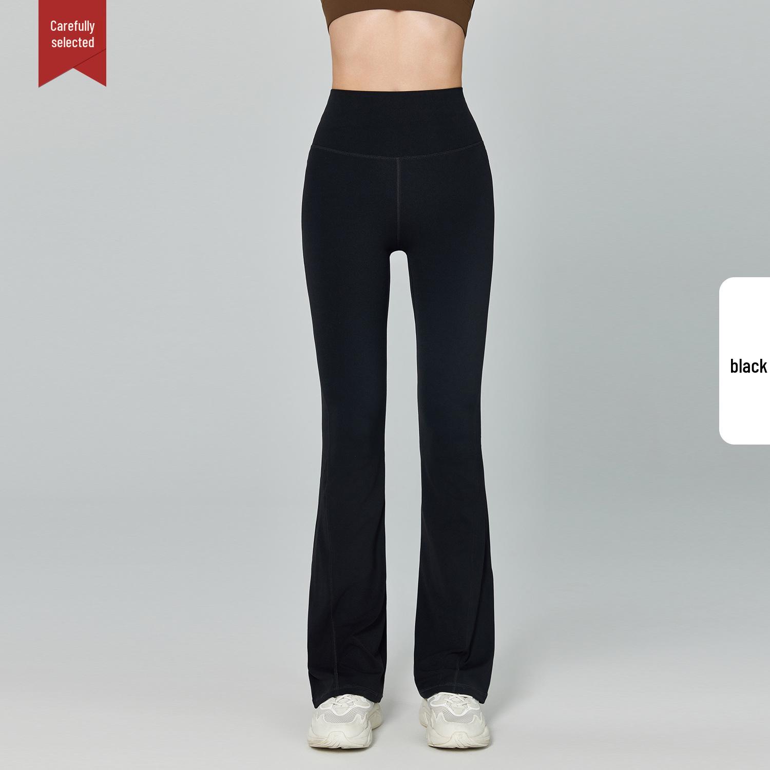 

Women s High-Waist Flared Yoga Pants - Medium Support, No Embarrassing Lines Medium