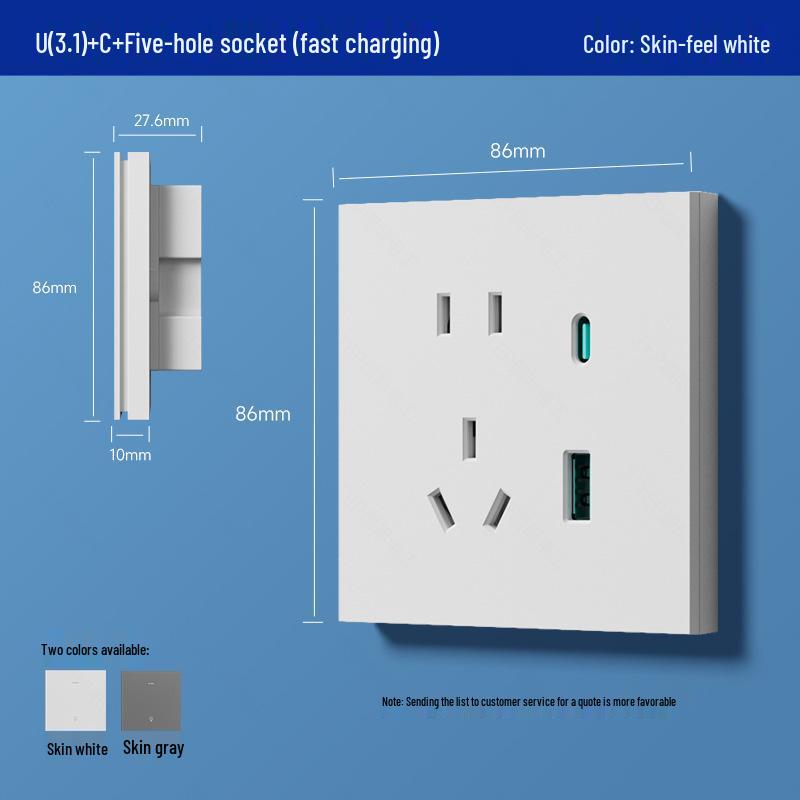 Smart Switch Panel Mesh2.0 Connects To Mijia App, Supports Voice Control, Dual Control, and Zero-fire Version with Bluetooth.
