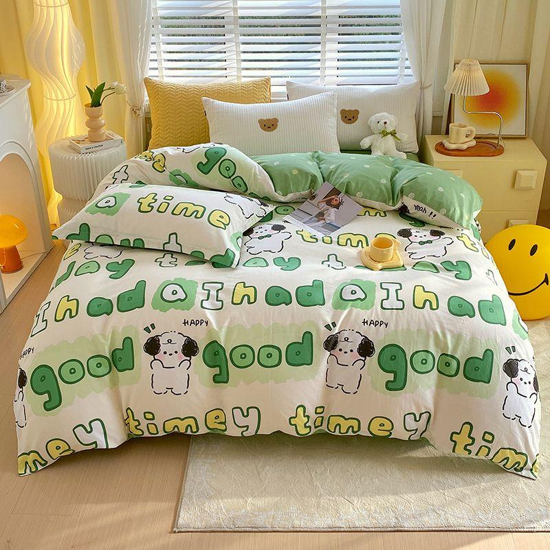

Мягкий 100% хлопок пододеяльник с рисунком из мультфильма для детей односпальная двуспальная кровать высококачественный пододеяльник с наволочкой в виде цветка FR-140X200 3pcs
