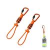 JIANDO Plastic Bottle Holder, Paracord Carabiner, Set of 2, Screw