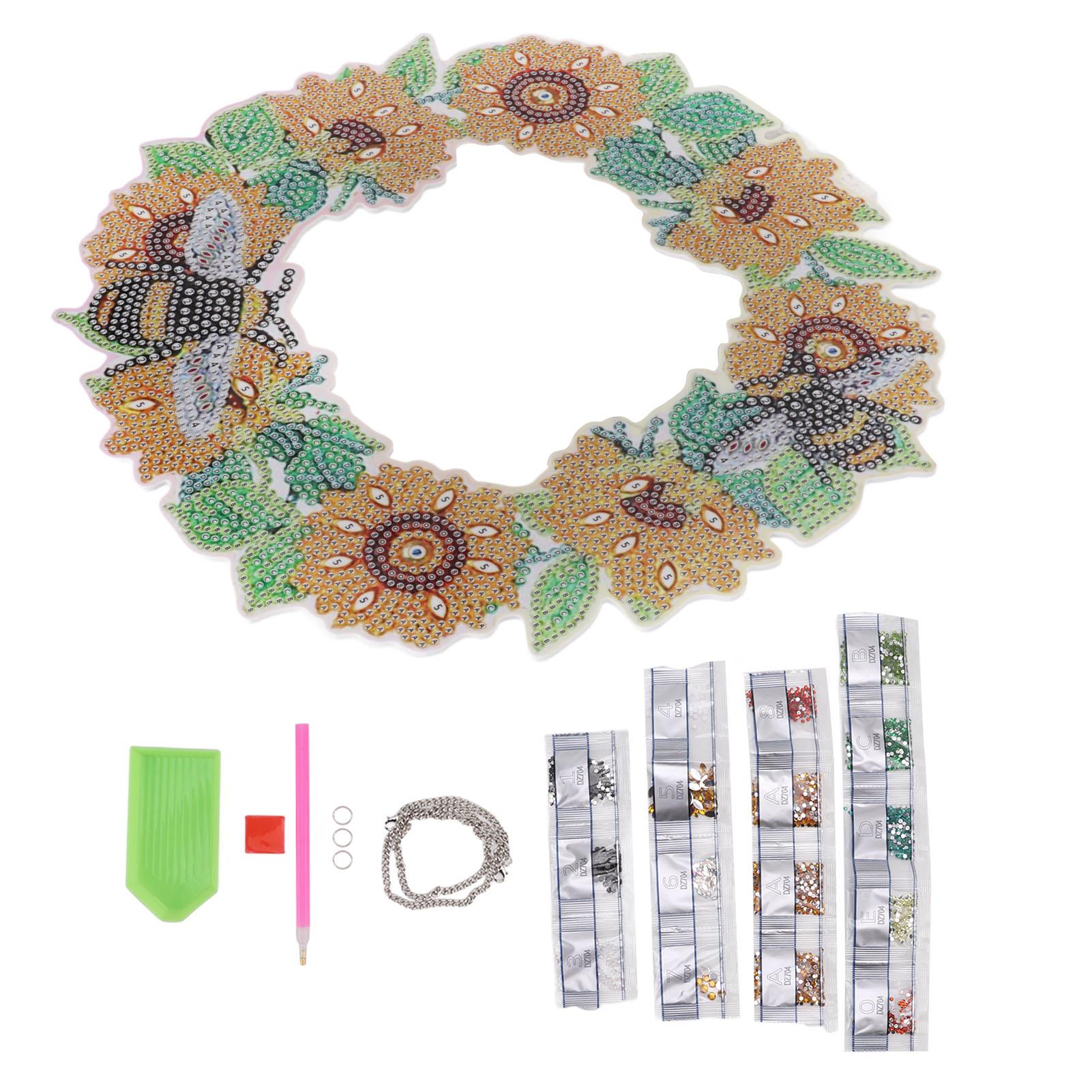 

Diamond Painting Bee Wreath Special Shaped Drilling Point Drilling Painting Living Room Painting