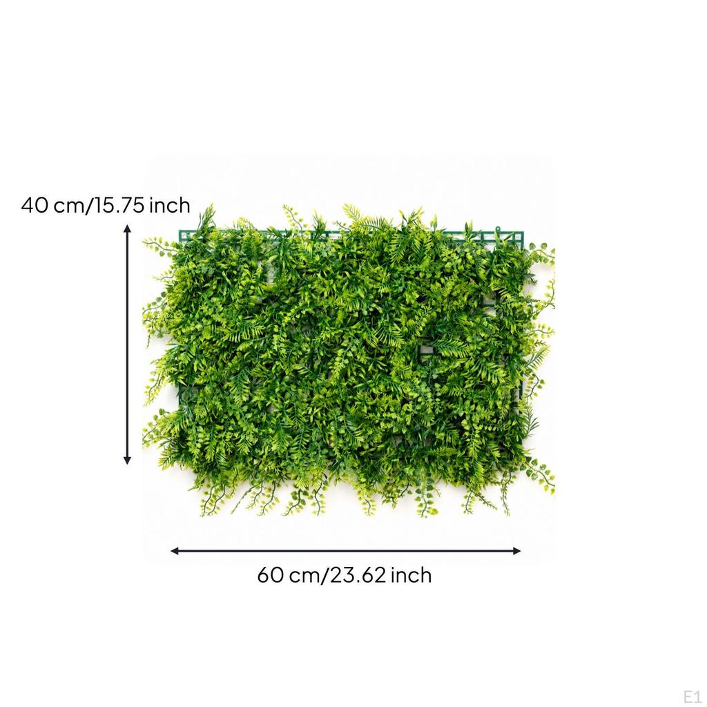 Artificial Plant Wall Panel Greenery Realistic Panels for Fence, Balcony, Shop Display