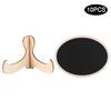 10Pcs Wood Mini Display Blackboard Art Craft Desktop Message Board Ornament for Wedding Decor