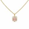Geometric Pendant Necklace With Gold Plating For Fashionable Women And Men