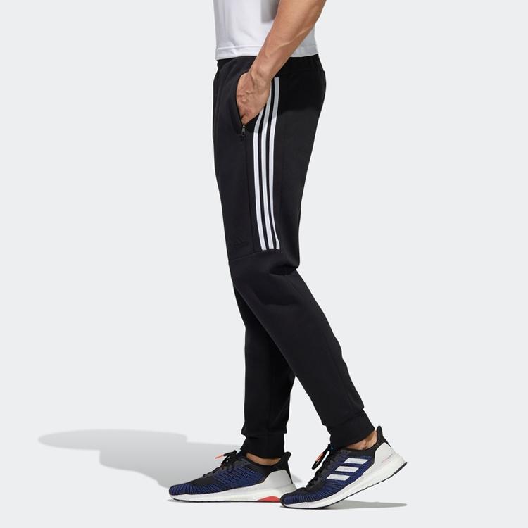 Adidas Sports Casual Pants Breathable Long Trousers Men Bottoms Black GF3978