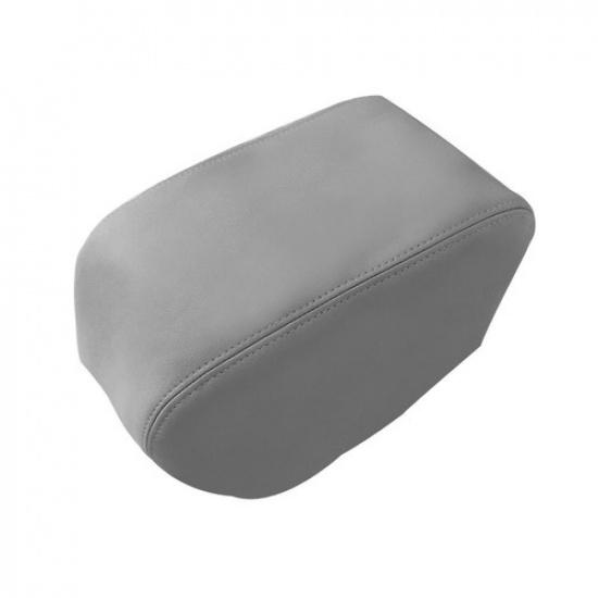 Black Center Console Lid Armrest Box Leather Cover Skin For Infiniti G35 02-07