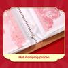 With Password Lock 100 Envelopes Money Saving Challenge Lucky Money Pu Savings Binder Reusable Portable Money Collection Book