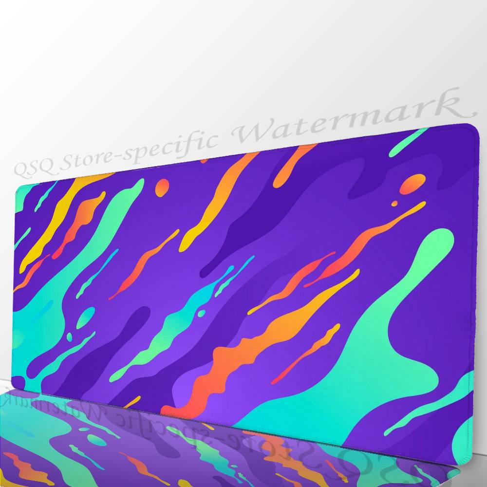 Abstract And Quirky Colors Mousepad Non-slip Suitable For Office Computers Laptops E-sports Game Desk Mats XXL Keyboard