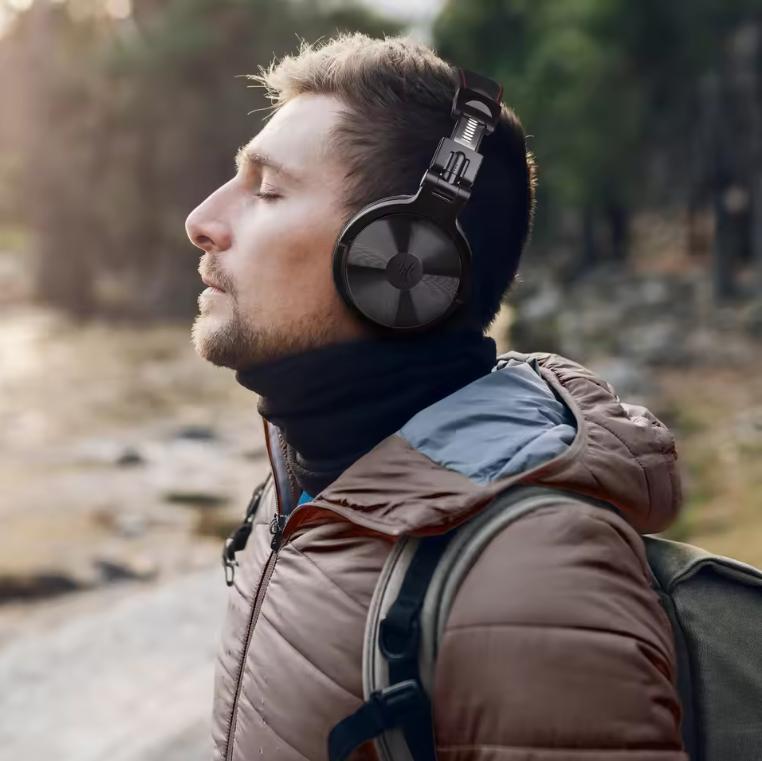 Xiaomi Bezdrátová sluchátka Youpin 110H Doba přehrávání, Bluetooth 5.2, Skládací Pohodlný střih, Stereo sluchátka s hlubokými basy s mikrofonem