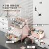 Luxury Style Cosmetic Storage Display Rack Premium Large-Capacity Dustproof Organizer for Lipstick Face Mask Skincare