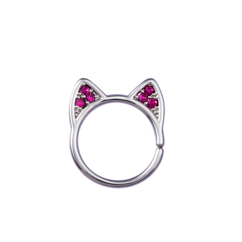 Inel nazal Punctură Personalitate La modă Europenii și americani Pot vorbi Bărbați și femei Inel nazal de oțel inoxidabil