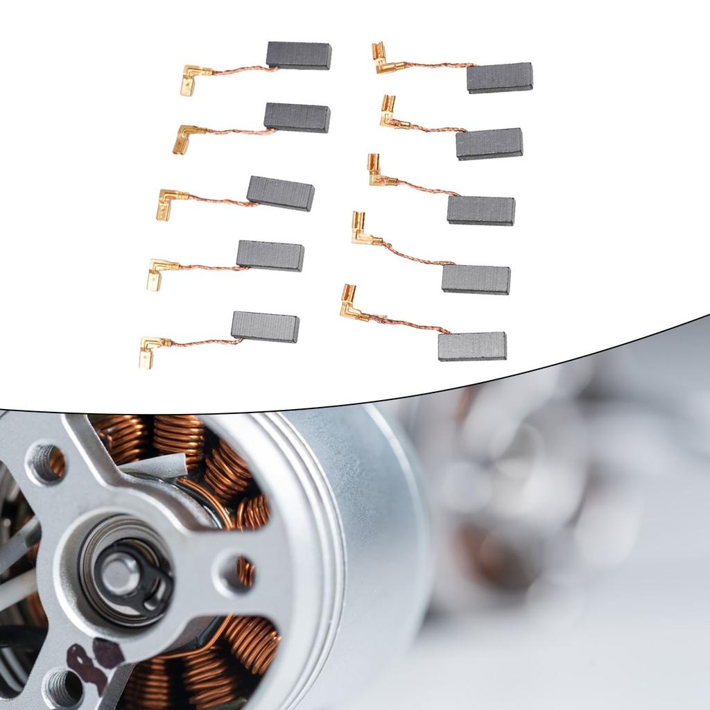 10PCS Brushes Different Sizes Carbon Brushes for Electric Motor Tool Repair