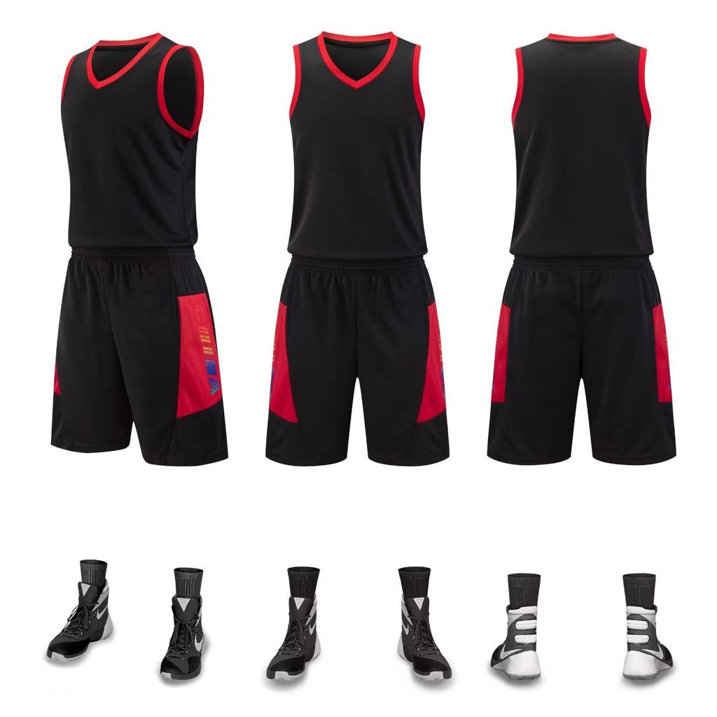 Basketball Suit Mens Jersey Student Summer Game Training Active Childrens Vest Basketball Suit