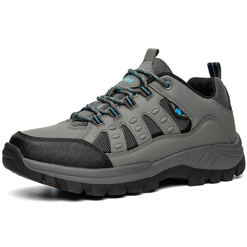 New outdoor shoes large size hiking shoes light hiking shoes men's shoes wear-resistant breathable men's shoes