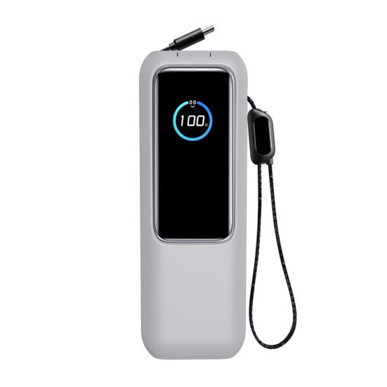 External Battery Protective Shell Silicone Portable Power Bank Protective Case Comfortable Grip Power Bank Cover