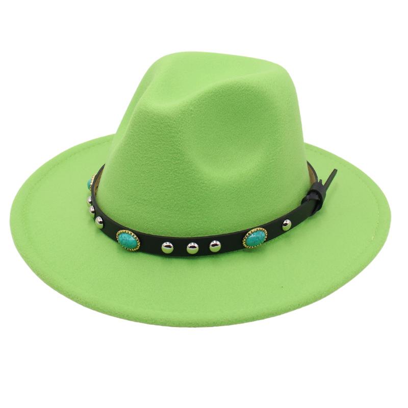 British Top Hat Jazz Fedora Hat Western Cowboy Hat Knight Hat