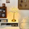 Simple light luxury deluxe sense master bedroom lamp nightstand Creative dimming warm energy-saving decorative atmosphere lamp