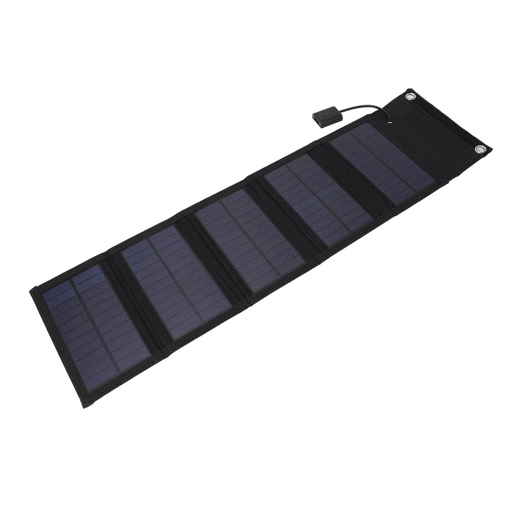 Składana ładowarka solarna 10W 5V panel z polikrystalicznego krzemu power bank do telefonu komórkowego na zewnątrz