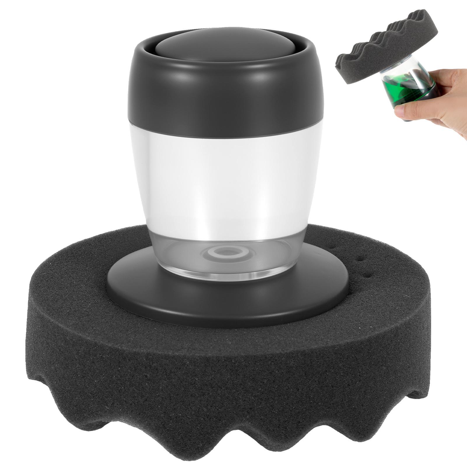 

Truck Tire Dressing Applicator Cars Wheel Polishing Tire Washing Applicator Washable Tire Shine Application for Detailing Waxing чёрный