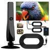 HDTV Antenna Digital HD Aerial HD Digital 1080P Smart TV Antenna with Amplifier HDTV-T2 Quick Response Indoor Outdoor Antenna