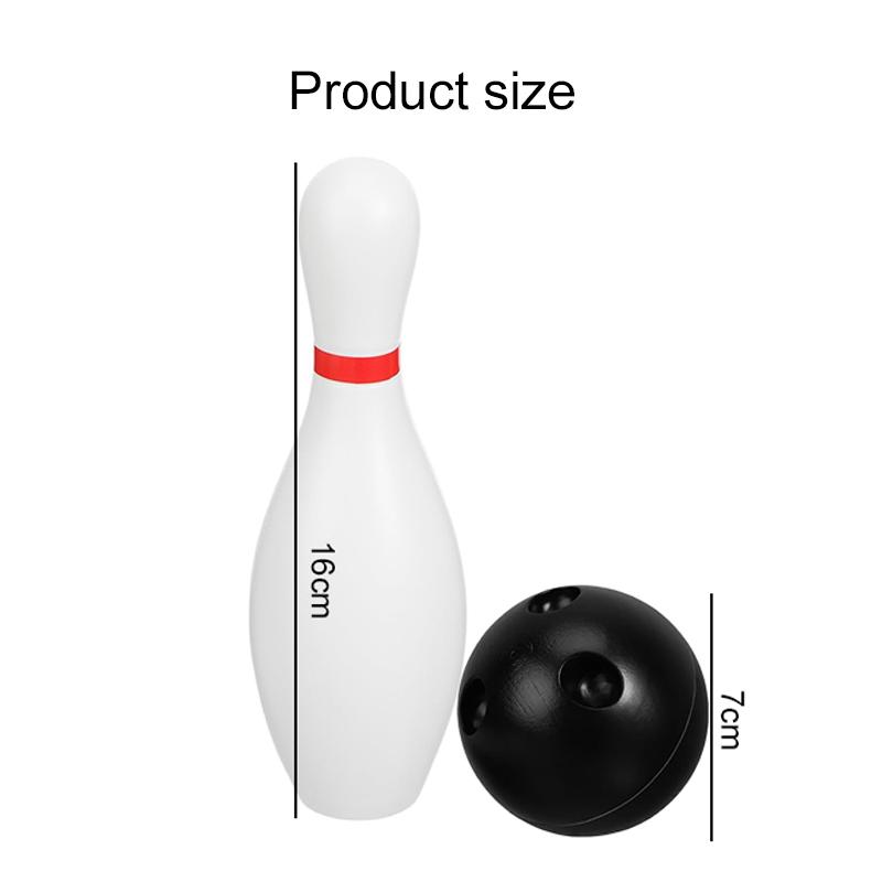 Kids Bowling Set Party Game Sports Toys Ball And Pins Bowling Toy Plastic Funny Bowling Set Kids Indoor Ball Family Game TMZ