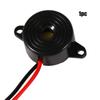 Verchromt Für Auto Elektronischer Summer Alarm 10A Piezo Dauerton Piepser Mehrton Hupe