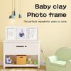 Newborn Hand & Footprint Keepsake Frame - Baby's 100-Day Souvenir