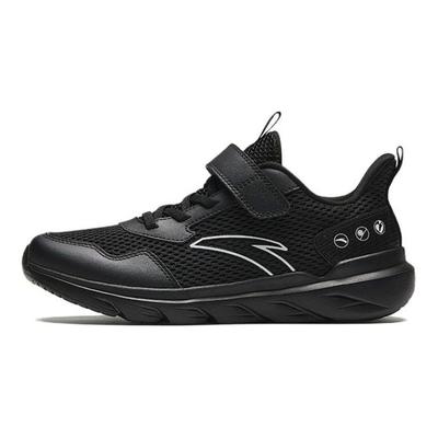 Kids Fashion Simple Non-Slip Breathable Low-Top Running Shoes Kids Sneaker Black A12435567-11