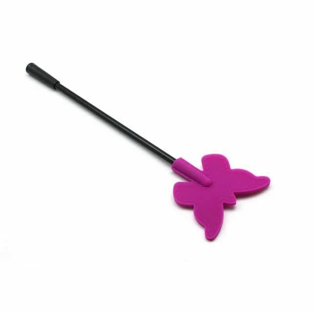 Butterfly Silicone Crop Spanking Paddle Sex Whip Impact Play Fetish Crops