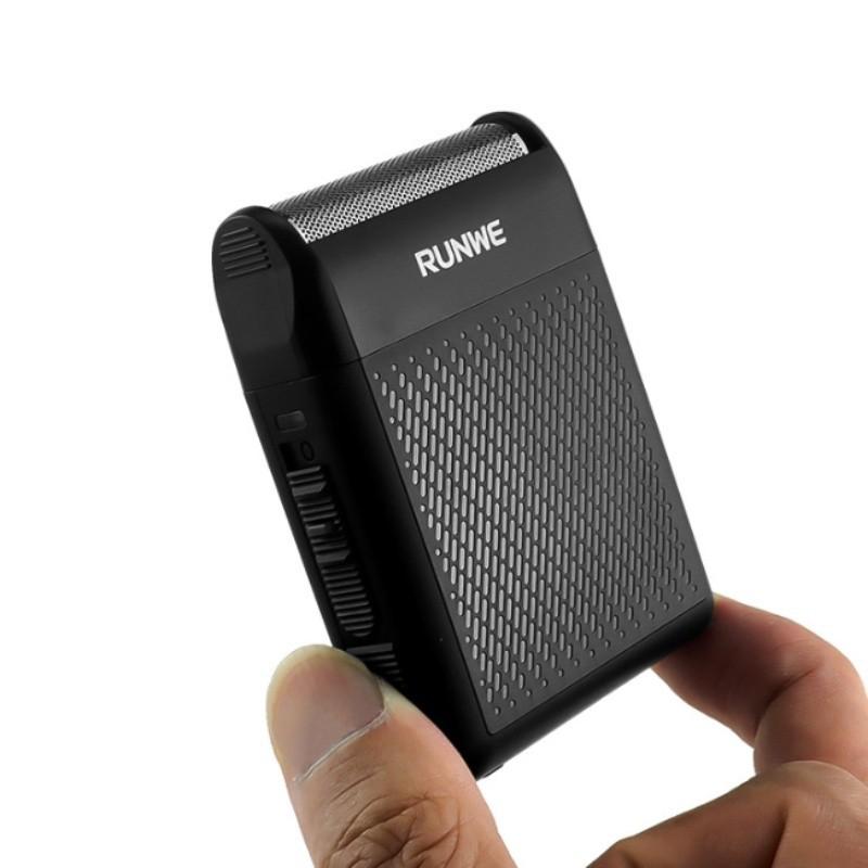 Waterproof Rechargeable Electric Mens Shaver Mini Portable Hard Razor Beard