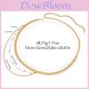 Fashion Multilayer Metal Body Chain For Women With Lobster Clasp Summer Accessory