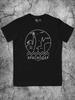 Men's Printed T-shirt Black Krasnodar Cotton