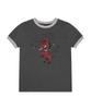AAKAM Bad Horse Ringer Top (Dark Gray)