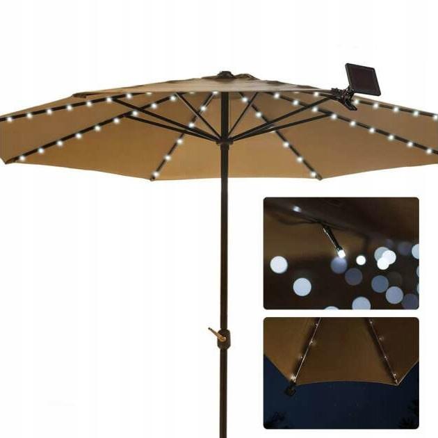 Lamps Pod Solar Umbrella Led Decorative Garden Home Garden Lamps