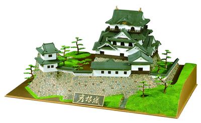 Doyusha Famous Castle Deluxe Hikone Castle Plastic Model Molding Color 1/280 Japan's DX-5