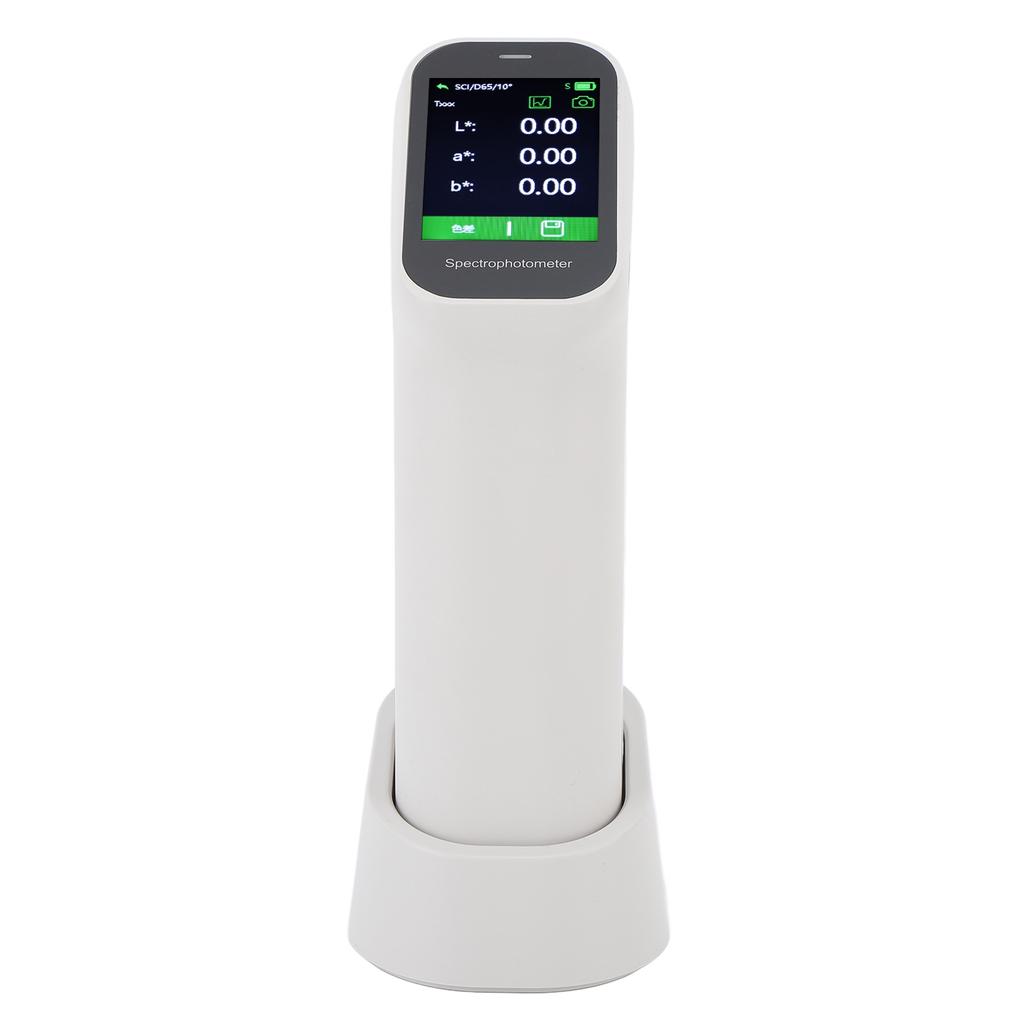 Touch Screen Colorimeter 6mm Color Difference Tester Portable Color Analyzer Meter Built in Battery