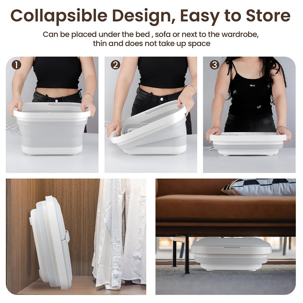 New Foot Soaking Bucket Portable Folding Home Massage Deep Bucket Knee Foot Bathtub Size Small Plastic Foot Washing Bucket