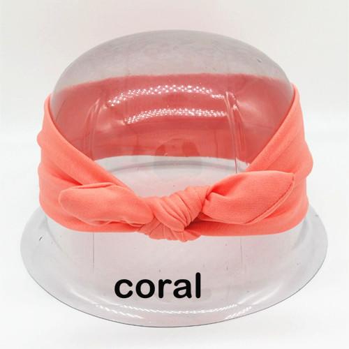 Cute Rabbit Ear Headbands for Women Girls Knot Hairbands Bunny Head Bands Yoga Turban Headwrap Bandana Bowknot Hair Accessories