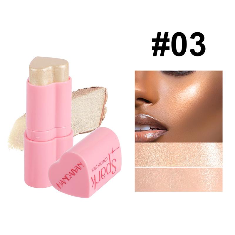 Erröten Creme Highlight Stick Perlglanz Handaiyan Erröten Gesichts Aufhellung Feine Flash Kontur Stick Make-Up