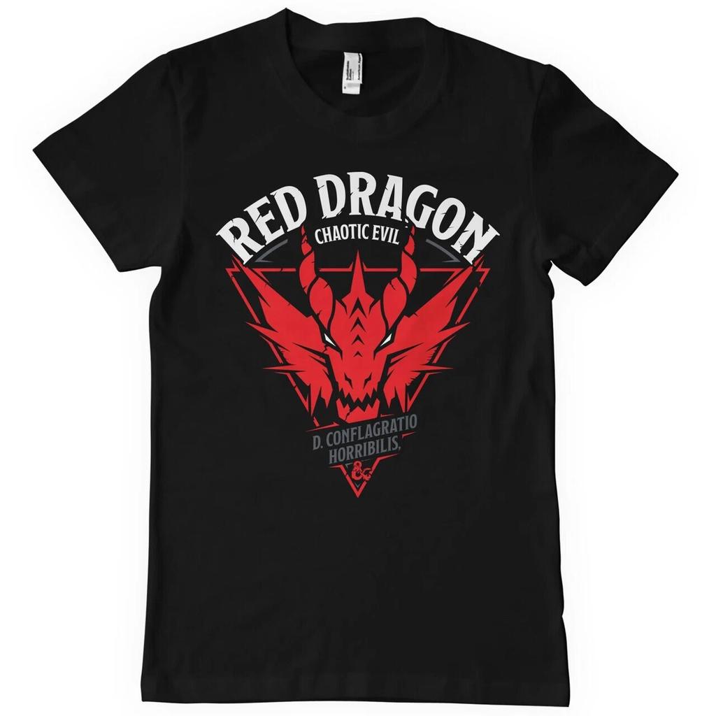 Authorized Dungeons & Dragons Red Dragon - Chaotic Evil T-Shirt S-5XL Sizes-