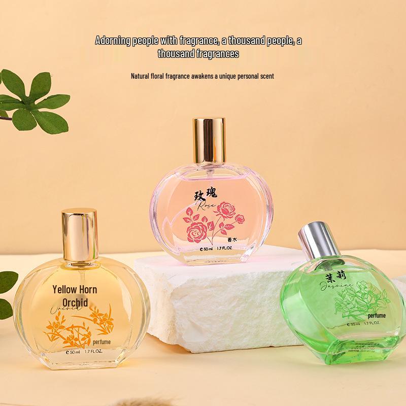 Osmanthus Jasmine Lily Rose Women's Perfume – Long-Lasting Floral Light Fragrance